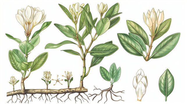 International Day for the Conservation of the Mangrove Ecosystem, illustration