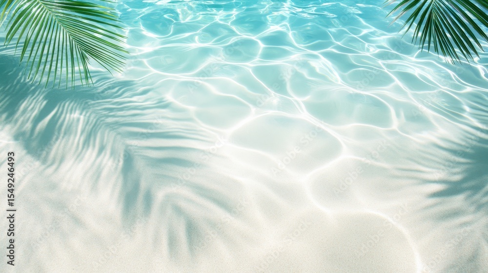 Poster this serene image of rippling water captures the soothing interplay of light patterns created by the