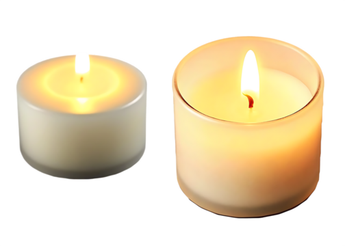  candle isolated on white background  PNG ,ai generated