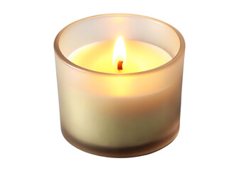  candle isolated on white background  PNG ,ai generated