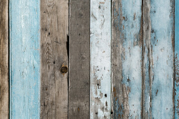 Weathered Wooden Wall with Grunge Texture
