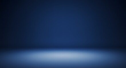 Fototapeta premium Soft gradient of deep blue shades creating a serene and calming atmosphere near the ocean at sunset