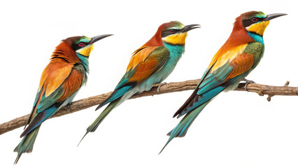 Obraz premium pair of blue and yellow macaw