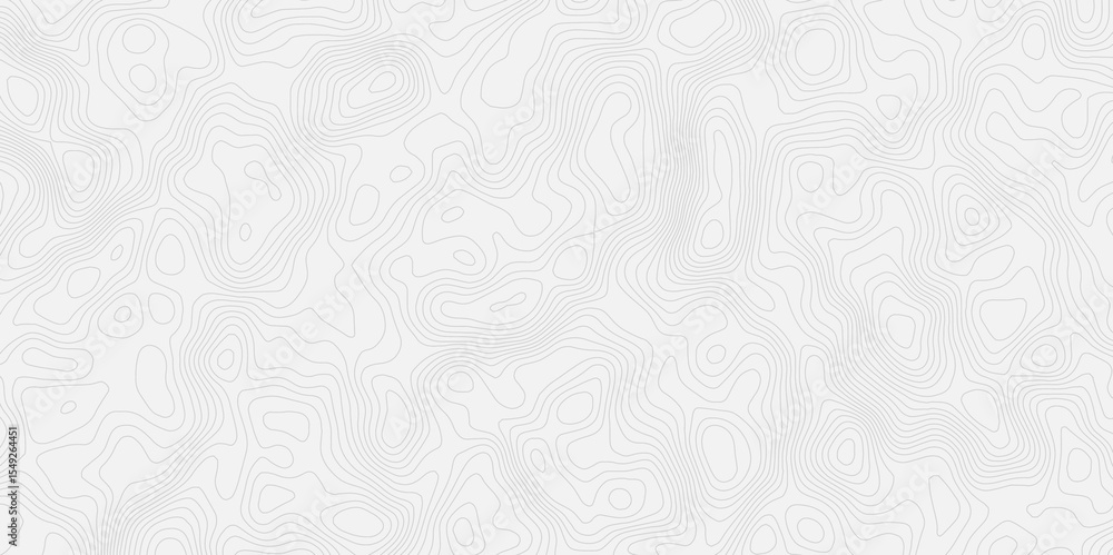 Poster surface contour map line simple white background with subtle texture creating a clean and minimalist