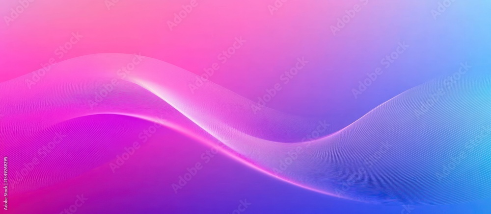 Poster abstract gradient background with wave lines for presentation banner website or cover minimalist mod