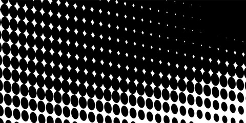 Halftone pattern background texture, round spot shapes, vintage or retro graphic, usable as decorative element vector