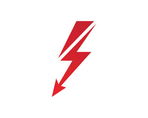 lightning icon logo and symbols