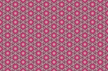 Seamless Interior Decoration Background Design Graphic Symmetric Wallpaper Cloth Texture Perspective Tile Luxury Fabric Template Textile Art Fashion Visual Geometric Digital Endless Shape Pattern.