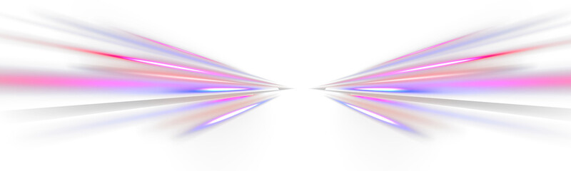 Futuristic Speed Movement on Wavy Neon Road, Vector Line Curve with Twirl, Vortex and Wool Texture Effect