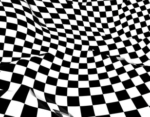 Fototapeta premium Abstract Checkerboard Pattern Design