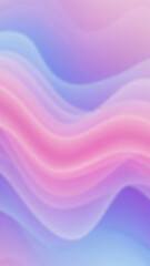 Abstract background showing smooth gradient waves with light blue pink and purple hues creating a soft and visually
