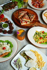 plate with food