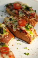 slice of pizza on a plate