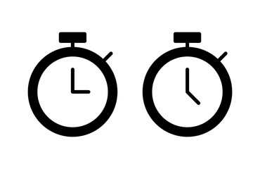 stopwatch icon vector illustration. Timer sign and symbol. Countdown icon. Period of time