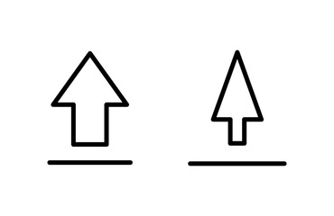 Upload icon vector illustration. load data sign and symbol