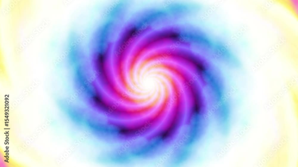Poster 3D kaleidoscope mandala abstract background of trippy art psychedelic trance to open third eye with visuals energy chakra futuristic audiovisual