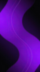Wavy purple gradient design against a dark background features abstract curved lines creating a modern backdrop