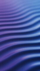 Gradient waves of blue and purple create a dynamic and flowing textured surface with subtle light variations