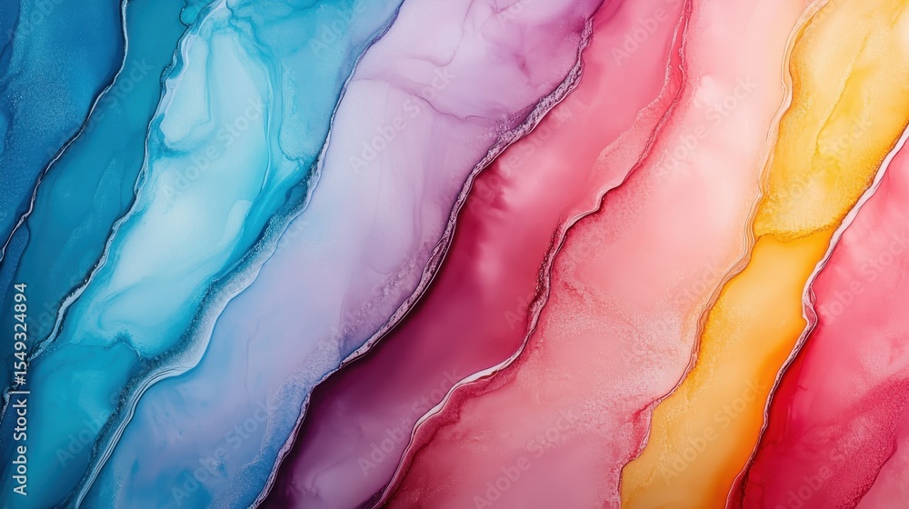 Poster this stunning abstract artwork features vibrant colors flowing seamlessly together, creating an eye-