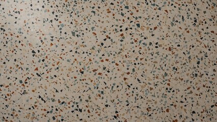 Subtle Terrazzo Pattern with Small Speckles and Smooth Texture

