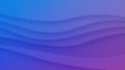 Abstract flowing gradient transitions from blue to purple with subtle wave patterns in the background