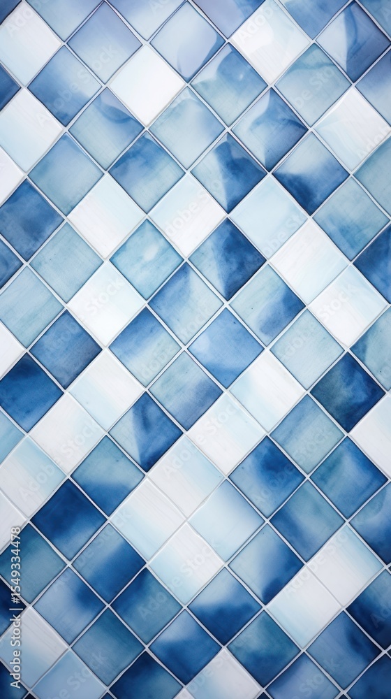Poster tiles of blue pattern architecture backgrounds repetition.