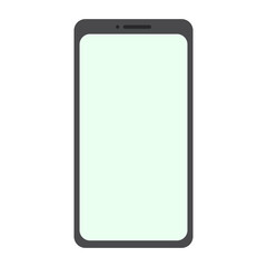 Smartphone isolated on white background. illustration clipart.