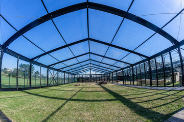 Large Mobile Tent Clear Visual Entertainment Structure