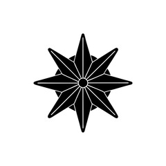 creative details North Star Icon Vector Illustration