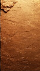 Textured Golden Stone Surface with Natural Features and Shadows