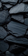 Dark Slate Stone Texture Background for Creative Design Projects