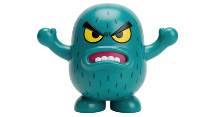 Isolated Cartoon Monster