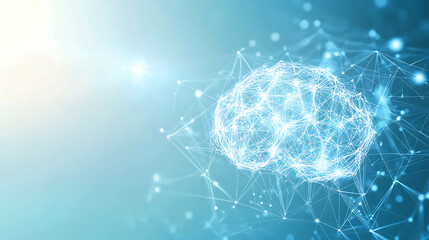 Abstract Geometric Brain Structure with Interconnected Nodes