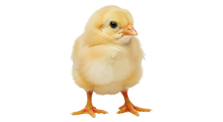 Isolated Small Chicken