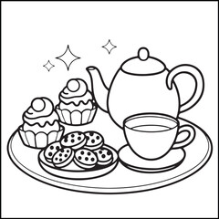 Bold and Easy Cozy & Cute Coloring Pages
