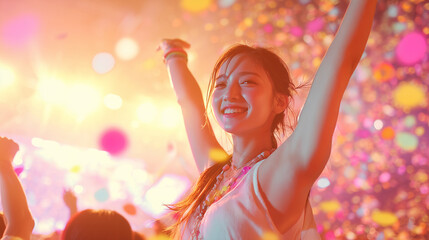 Joyful Moments at a Music Festival
音楽フェスで輝く笑顔の瞬間
