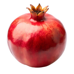 pomegranate isolated on white background