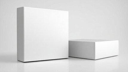 Blank software box on desk ultrarealistic photoblank software box on desk ultrarealistic photo. isolated on white background. 3D Illustration.