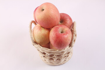 apples in basket