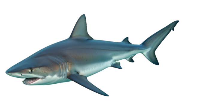 Isolated Shark