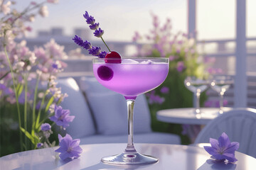 cocktail in the restaurant