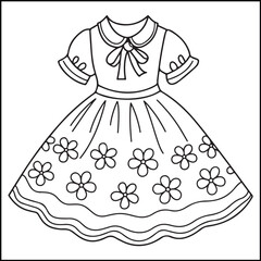 Fototapeta premium Bold and Easy Cute & Simple Coloring Pages