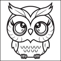 Bold and Easy Cute & Simple Coloring Pages