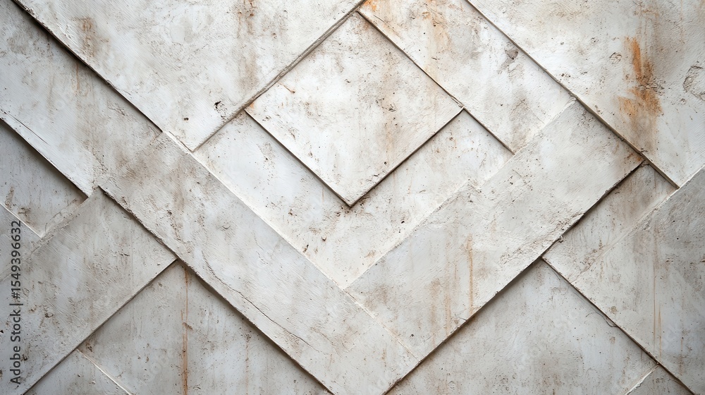 Aufkleber the image showcases a textured abstract wall design, featuring geometric shapes in soft colors that 