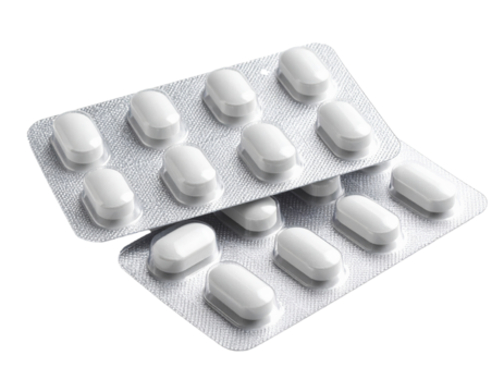 Traditional white karate gi with black belt folded on top, isolated PNG