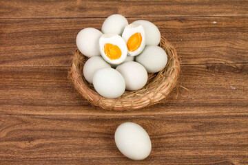 eggs in a basket