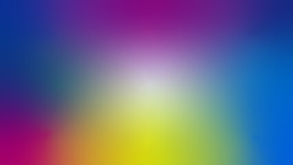 Vibrant gradient background with blue yellow and pink hues