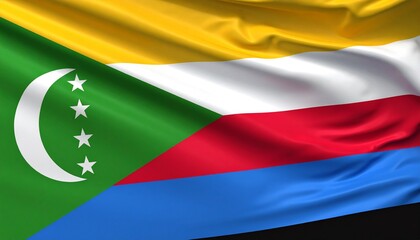 Obraz premium waving flag background