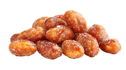 Sweet Sugar Coated Nuts Delicious Snack