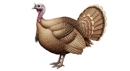 Isolated Turkey Bird